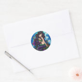 "Kathleen" Mermaid and Jellyfish Sticker (Umschlag)