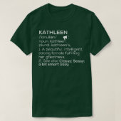 Kathleen Name Definition Kathleen Female Name 1 T-Shirt (Design vorne)