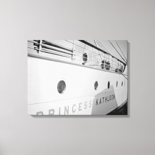 Kathleen Ship aus den 1930er Jahren Leinwanddruck (Vorderseite)