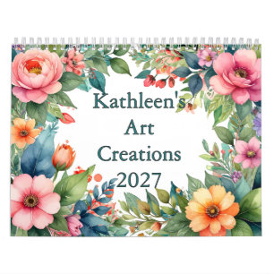 Kathleens Art Creation Whimsicaler Kunstkalender Kalender
