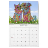 Kathleens Art Creation Whimsicaler Kunstkalender Kalender (Mär 2027)