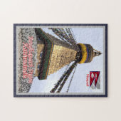 Kathmandu - Boudhanath Stupa - Nepal - Puzzle (Horizontal)