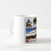 Kathmandu - I-Liebe - Nepal - Kaffeetasse (Vorderseite Links)