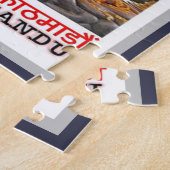 Kathmandu - I-Liebe - Nepal - Puzzle (Seite)