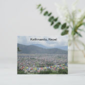 Kathmandu, Nepal Postkarte (Stehend Vorderseite)