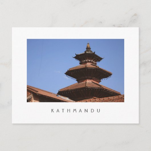Kathmandu Postcard Postkarte (Vorderseite)
