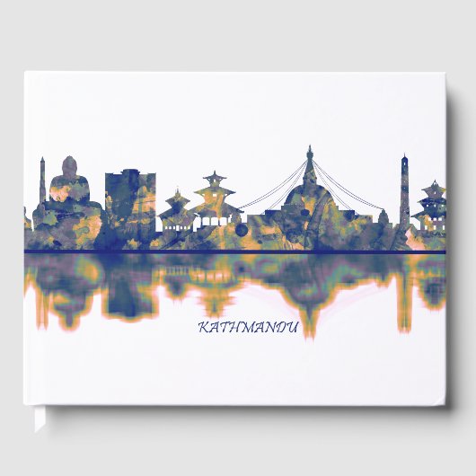 Kathmandu Skyline Gästebuch (Vorderseite)