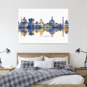 Kathmandu Skyline Leinwanddruck (Insitu (Schlafzimmer))