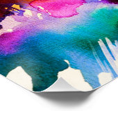 Kathmandu Skyline Poster (Ecke)