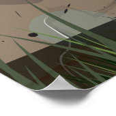 Kathmandu Vintage Travel Poster (Ecke)