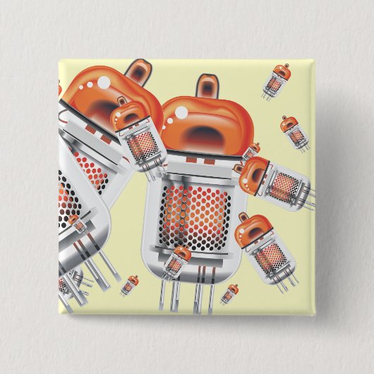 Kathodenstrahlröhren Button (Vorderseite)