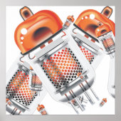 Kathodenstrahlröhren Poster (Vorne)