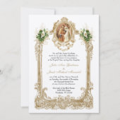 KATHOLIC CALLA LILY WEDING EINLADUNGEN (Vorderseite)