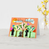 Katholic Nun Golden Jubilee Geschenke Karte (Gelbe Blume)