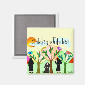 Katholic Nun Golden Jubilee Geschenke Magnet (Vorderseite/Rückseite)