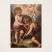 Katholik John the Baptist Wedding Holy Card (Vorderseite)