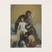 Katholik John the Baptist Wedding Holy Card (Vorderseite)