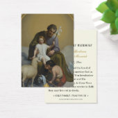 Katholik John the Baptist Wedding Holy Card (Schreibtisch)