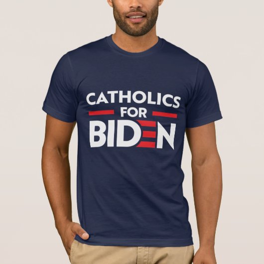 KATHOLIKEN FÜR JOBIDEN T-Shirt (Vorderseite)