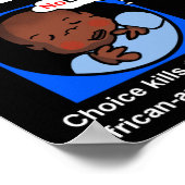 Katholiken für Obama OxyMoron Poster (Ecke)