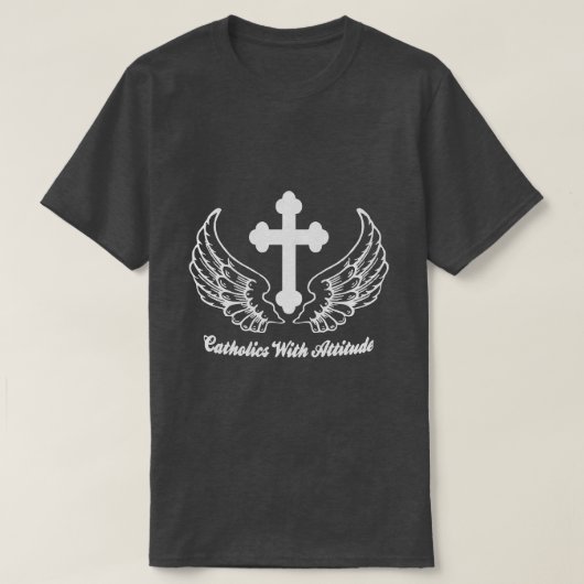 Katholiken mit Haltung T-Shirt (Design vorne)