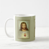 Katholisch-heiliges Herz von Jesus Kaffeetasse (Links)