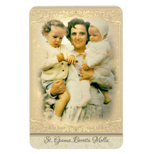 Katholisch-Mutter St. Gianna Beretta Molla Magnet