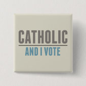 katholisch und ich stimmen button (Vorderseite)