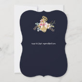 Katholische 1. Geburtstagsfeier Einladung Wasserfa (Rückseite)