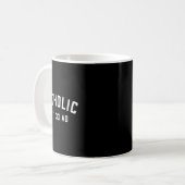 Katholische Ad 33 Christlich Religious Kaffeetasse (Vorderseite Links)