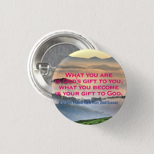 Katholische Angebotsschaltfläche Button (Vorne & Hinten)