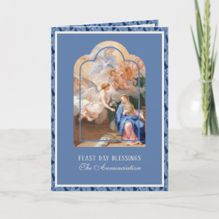 Katholische Ankündigung Jungfrau Mary mit Angel