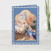 Katholische Ankündigung Jungfrau Mary mit Angel (Vorderseite)