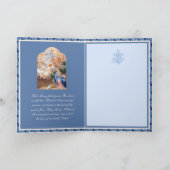 Katholische Ankündigung Jungfrau Mary mit Angel (Innenseite)