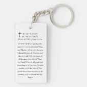 Katholische Auszeichnung Religiöser Jesus Sacred H Schlüsselanhänger (Rückseite)