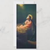 Katholische Beerdigung Beileid Agonie in der Garte Karte (Rückseite)