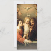 Katholische Beerdigung Beileid Heilige Familie Karte (Rückseite)