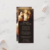 Katholische Beerdigung Beileid Heilige Familie Karte (Vorderseite/Rückseite Beispiel)