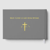 katholische Beerdigung Gästebuch (Rückseite)