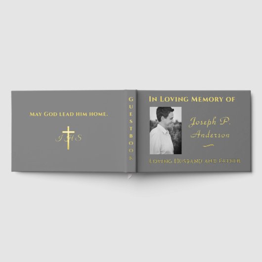 katholische Beerdigung Gästebuch (Voll)