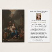 Katholische Beerdigung Gedenkgebet Heilige Familie (Vorne & Hinten)