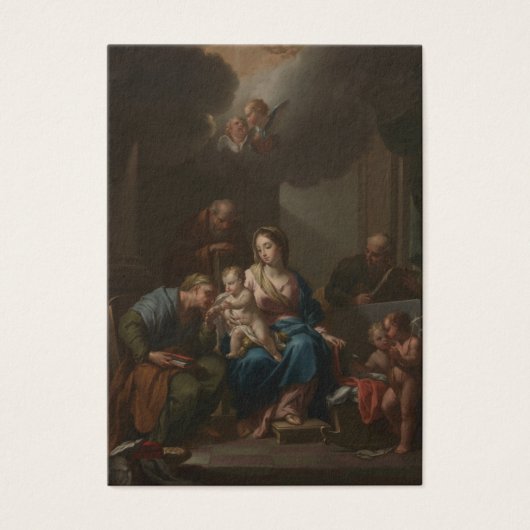 Katholische Beerdigung Gedenkgebet Heilige Familie (Vorderseite)