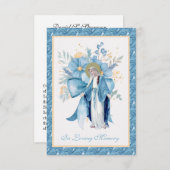 Katholische Beerdigung Gedenkgebet Heilige Karte (Vorne/Hinten)