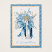 Katholische Beerdigung Gedenkgebet Heilige Karte (Vorderseite)