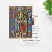 Katholische Beerdigung Gedenkgebet Heilige Karte (Schreibtisch)