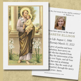 Katholische Beerdigung Gedenkgebet St. Joseph