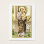 Katholische Beerdigung Gedenkgebet St. Joseph (Vorderseite)