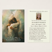 Katholische Beerdigung Gedenkstätte Jesus Gebet Ka (Vorne & Hinten)