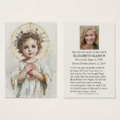 Katholische Beerdigung Gedenkstätte Jesus Gebet Ka (Vorne & Hinten)