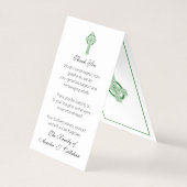 Katholische Beerdigung Irish Gebet Heilige Karte (Rückseite)